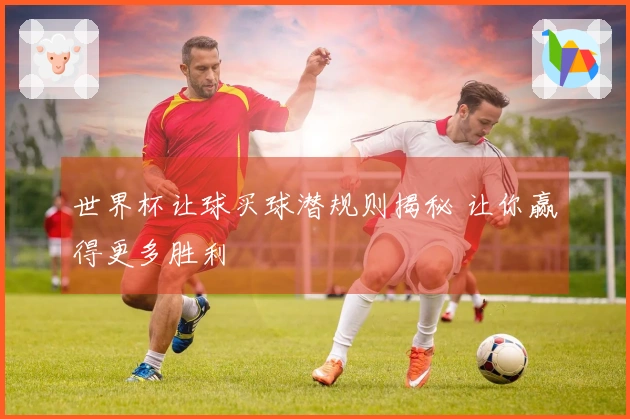 世界杯让球买球潜规则揭秘 让你赢得更多胜利